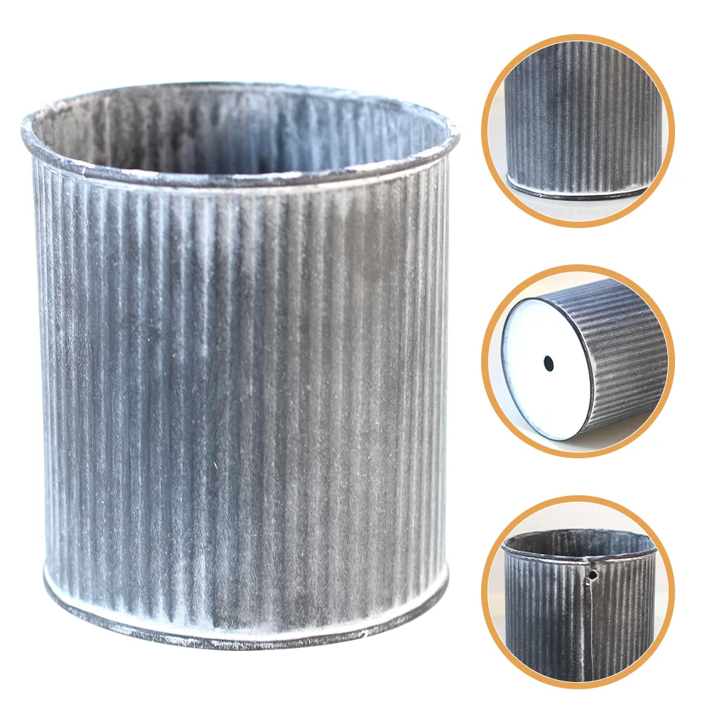 Outdoor Pot Garden Balcony Small Flower Bucket Iron Planter Small Metal Bucket for Party Home Balcony
Outdoor Pot Garden Balcony Small Flower Bucket Iron Planter Small Metal Bucket for Party Home Balcony