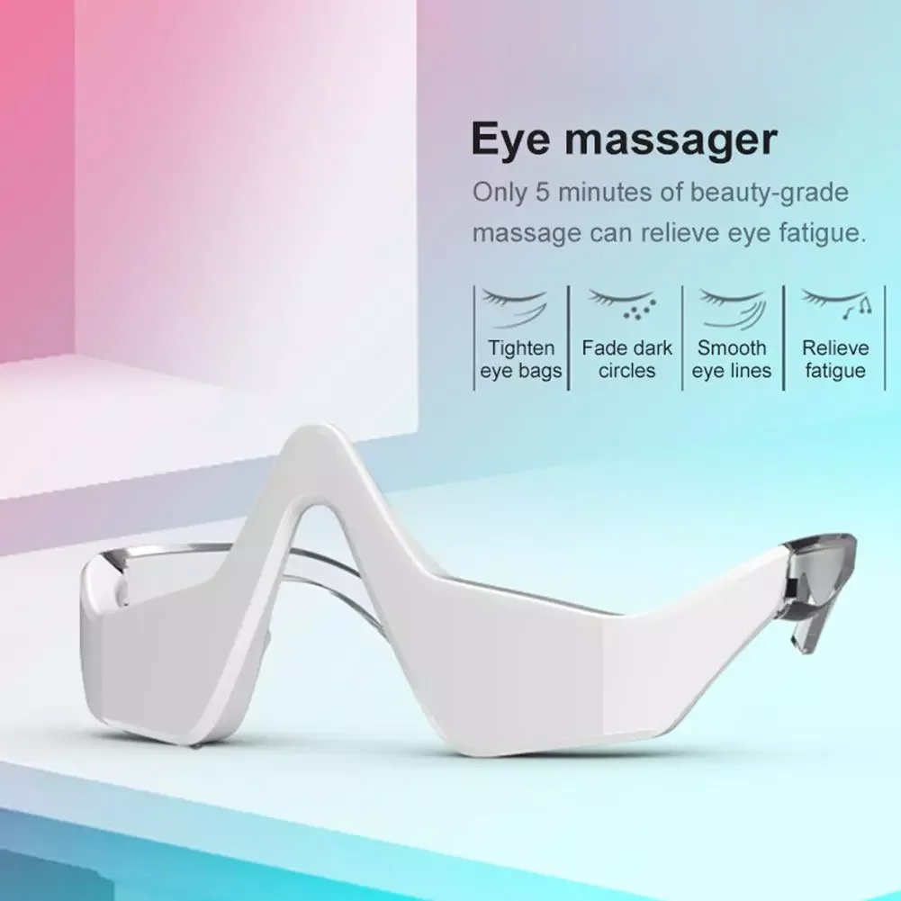 

EMS микро-токовый массажер для глаз 3D объемный расслабляющий массаж с подогревом для снятия усталости и уменьшения морщин и кровообращения