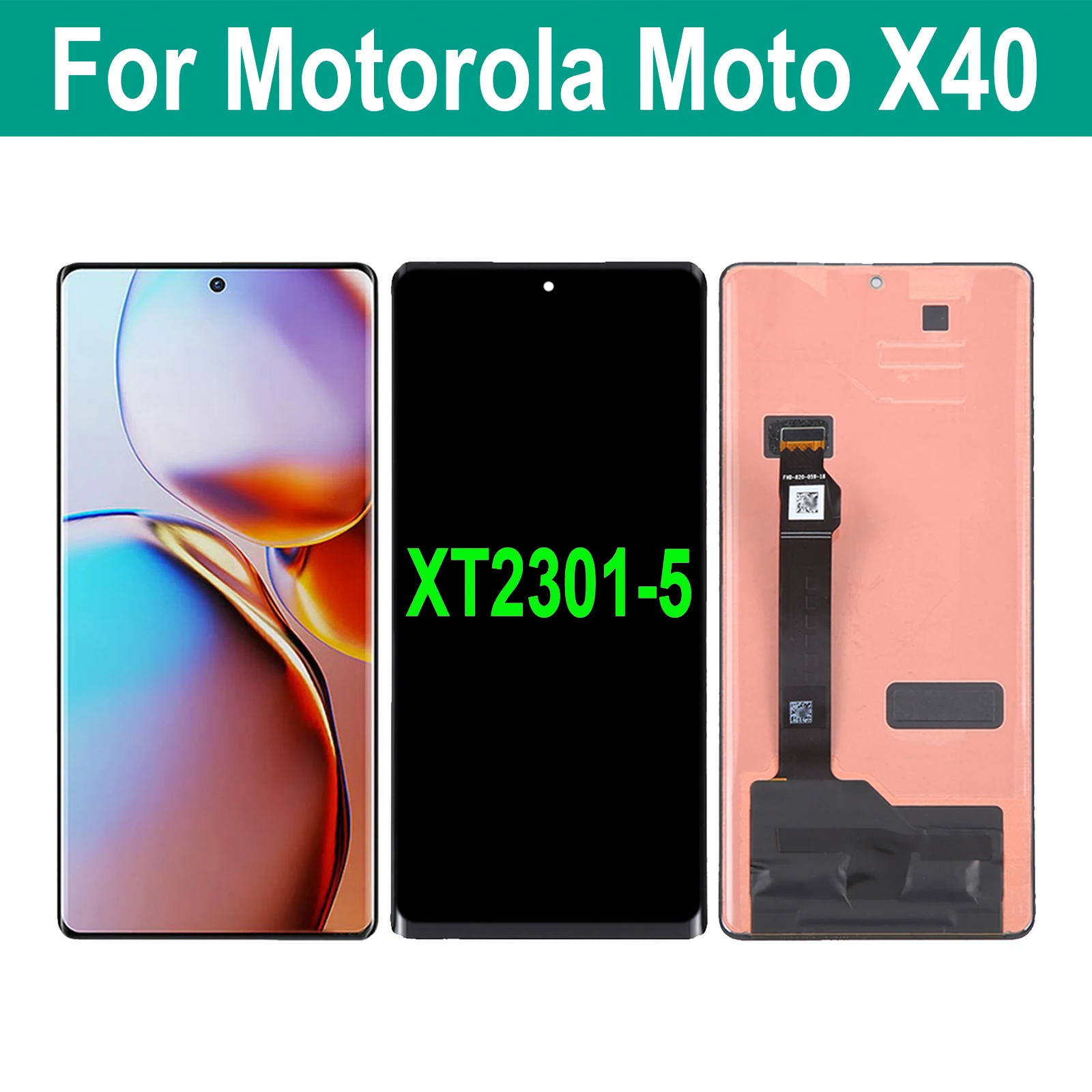 Оригинальный OLED дисплей 6,7 дюйма для Motorola Moto X40 XT2301-5, ЖК-дисплей, сенсорный экран, дигитайзер в сборе
Оригинальный OLED дисплей 6,7 дюйма для Motorola Moto X40 XT2301-5, ЖК-дисплей, сенсорный экран, дигитайзер в сборе