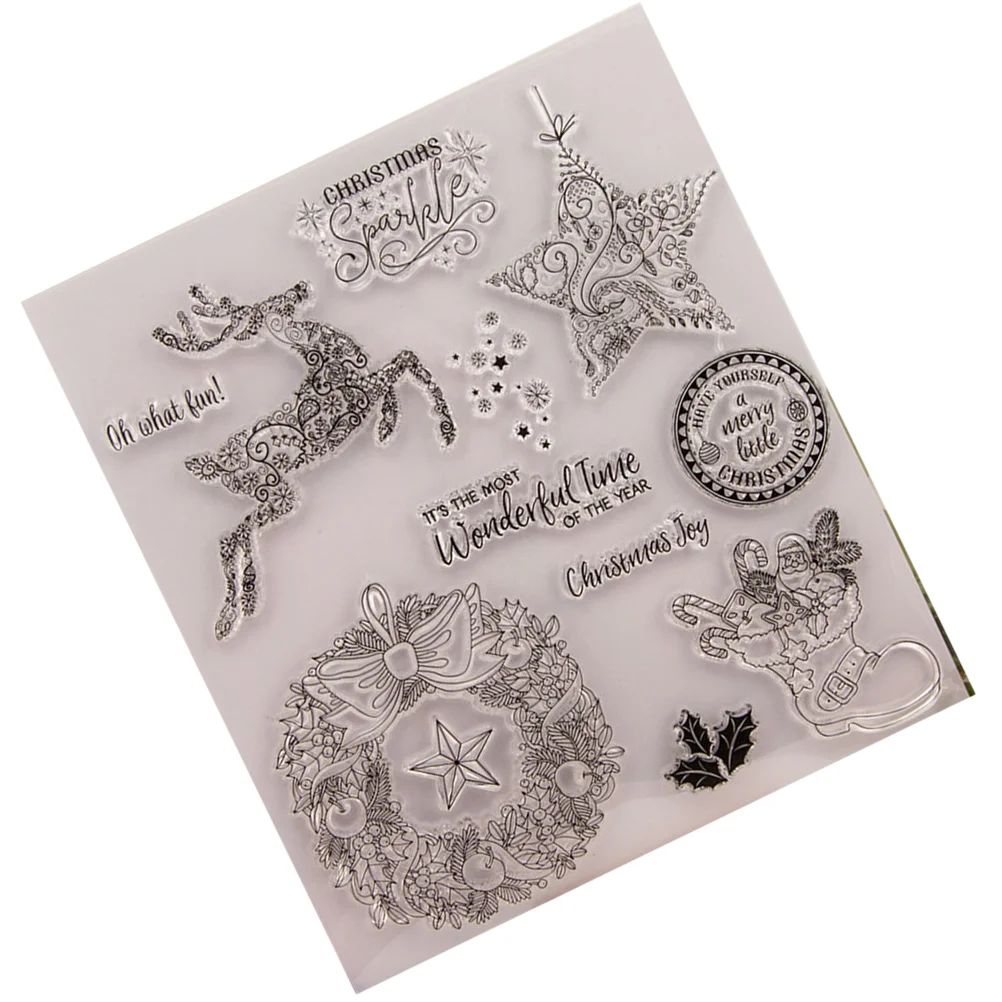 Christmas Stamp Clear Siliconescrapbooking Scrapbookrubber Transparent Makingstamps Merry Diy Santa Jingle Reindeer Diary
Christmas Stamp Clear Siliconescrapbooking Scrapbookrubber Transparent Makingstamps Merry Diy Santa Jingle Reindeer Diary