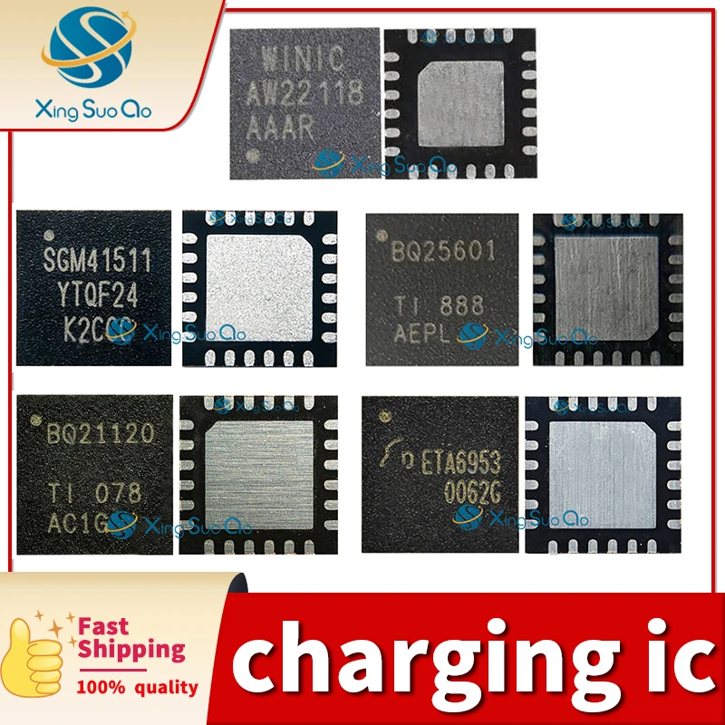 10 шт., Зарядные чипы ETA6953 BQ21120 BQ25601 SGM41511 AW22118 для Enjoy 20 Redmi note9A
10 шт., Зарядные чипы ETA6953 BQ21120 BQ25601 SGM41511 AW22118 для Enjoy 20 Redmi note9A
