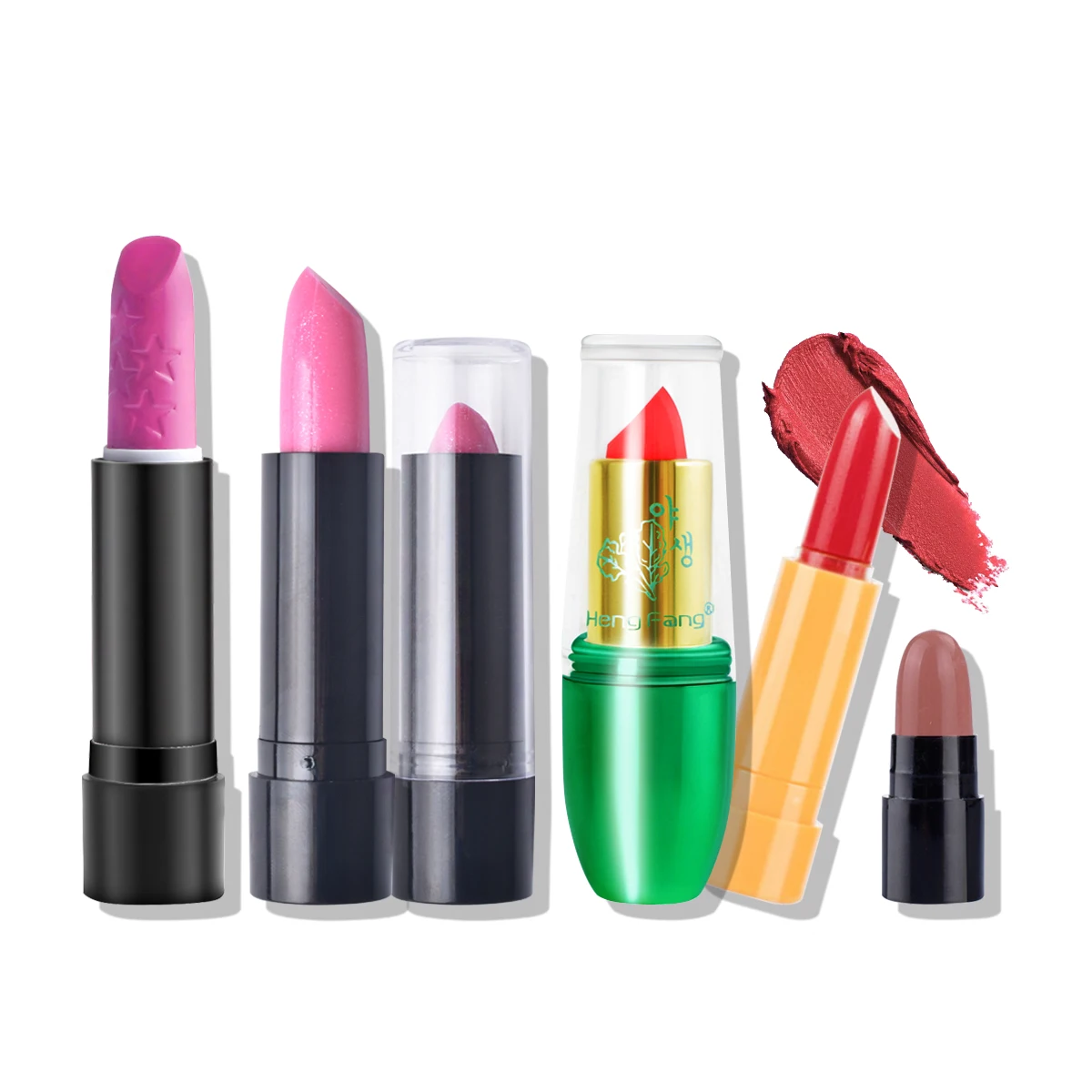 High Quality Cheap Lipsticks Smooth Makeup Lips Red Women Cosmetic Lipgloss Rich Easy To Apply Lip Stick Dropshipping HengFang
High Quality Cheap Lipsticks Smooth Makeup Lips Red Women Cosmetic Lipgloss Rich Easy To Apply Lip Stick Dropshipping HengFang