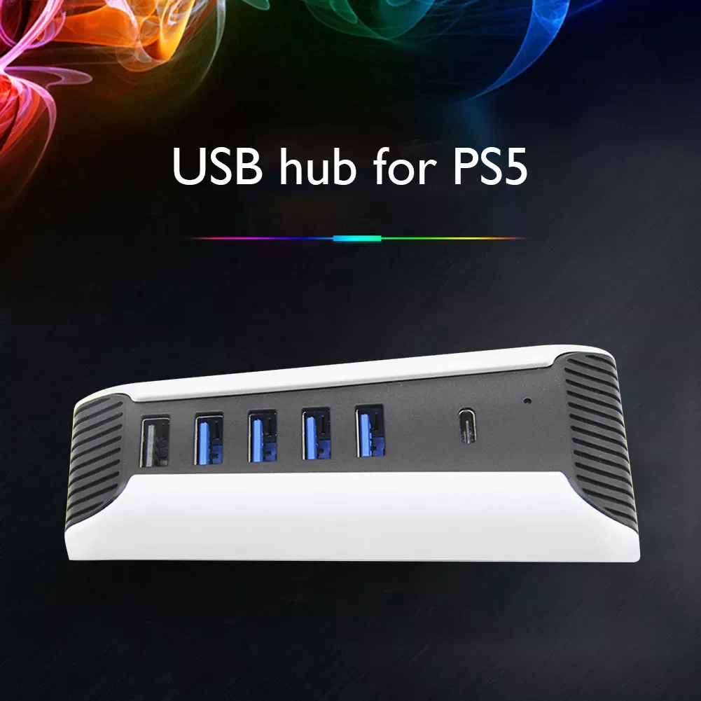 5 in 1 USB Splitter Expander Hub For PS5 USB Converter Hub USB3.0 Splitter Expander Extension High Speed Adapter for PS 5
5 in 1 USB Splitter Expander Hub For PS5 USB Converter Hub USB3.0 Splitter Expander Extension High Speed Adapter for PS 5