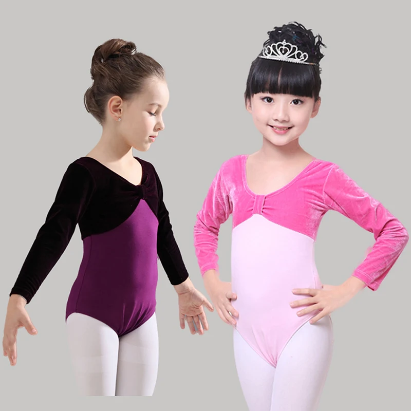 Girls Ballet Leotards Long Sleeve Ballet Dance Leotards Velvet Ballet Gymnastics Costumes Dance Wear Ballet Bodysuits
Girls Ballet Leotards Long Sleeve Ballet Dance Leotards Velvet Ballet Gymnastics Costumes Dance Wear Ballet Bodysuits