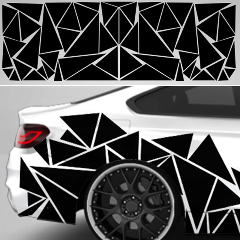 Треугольная Автомобильная боковая наклейка 200*60 см, виниловые наклейки, автомобильное украшение, простой и стильный внешний вид, водостойкая, долговечная
Треугольная Автомобильная боковая наклейка 200*60 см, виниловые наклейки, автомобильное украшение, простой и стильный внешний вид, водостойкая, долговечная