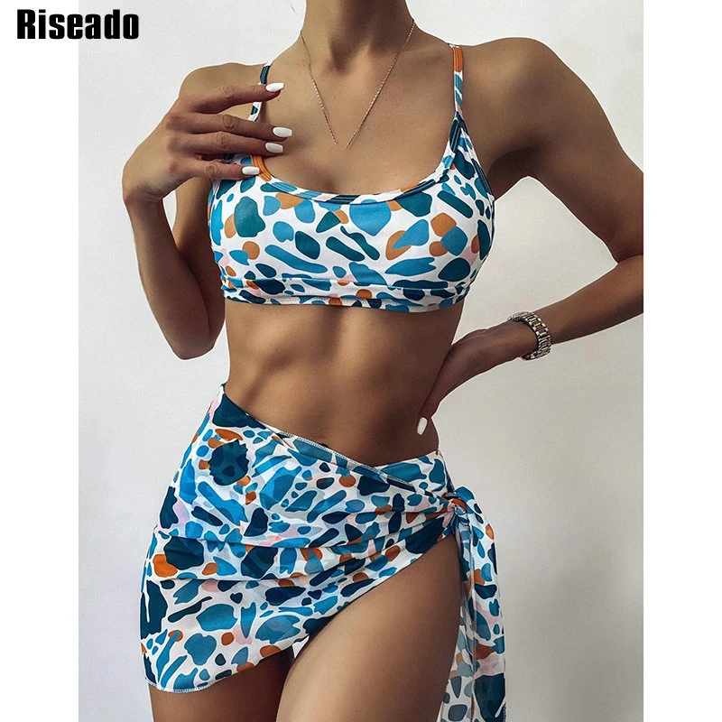 Riseado Leopard Sexy 3 Piece Bikini Push Up Women Swimwear Mesh Swimsuit with Skirt High Waist Biquinis Female Set 2022 Beach
Riseado Leopard Sexy 3 Piece Bikini Push Up Women Swimwear Mesh Swimsuit with Skirt High Waist Biquinis Female Set 2022 Beach