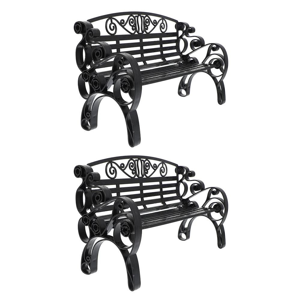 2 Pcs Mini Park Bench Decorations Ornament Garden Model Chair Accessories House Benches Miniature Adornments Dollhouses
2 Pcs Mini Park Bench Decorations Ornament Garden Model Chair Accessories House Benches Miniature Adornments Dollhouses
