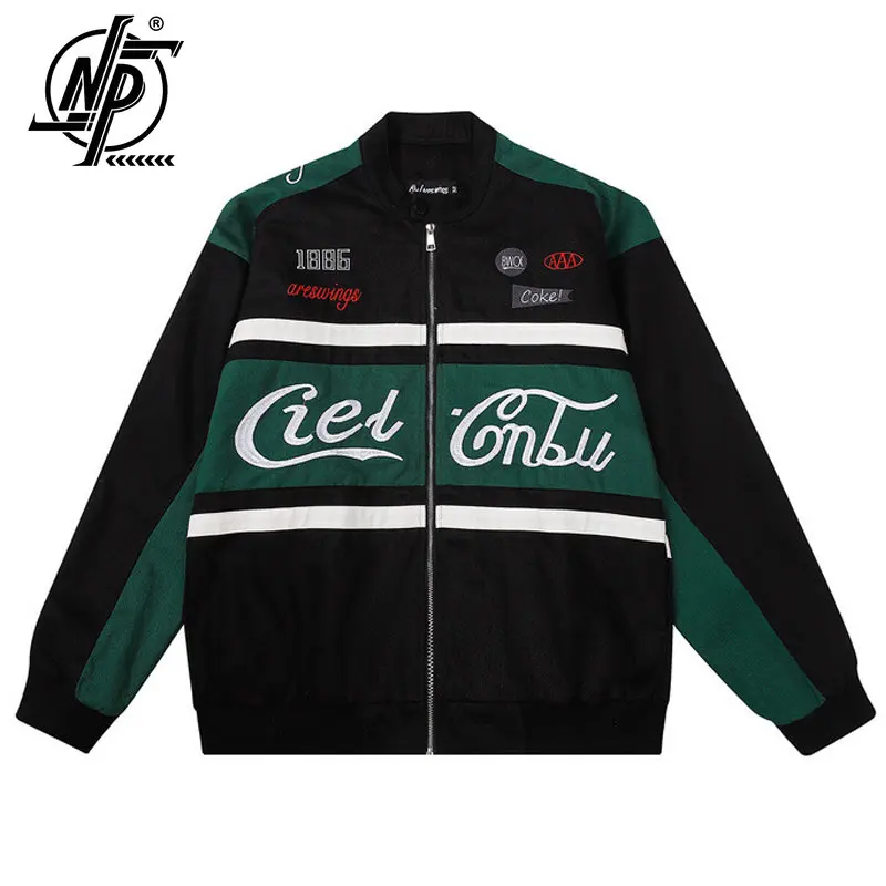 Spring High Street Varsity Jacket Men Harajuku Letter Embroidery Motorcycle Bombers Coat Autumn Racing Woman Y2k Clothes 2023
Spring High Street Varsity Jacket Men Harajuku Letter Embroidery Motorcycle Bombers Coat Autumn Racing Woman Y2k Clothes 2023