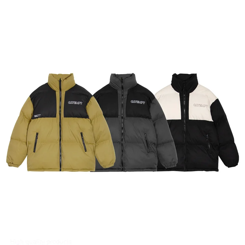 2023fw CAVEMPT Jacket Men Women Thickened Hot Glue Splicing Color Cotton Jackets Fashion Coats
2023fw CAVEMPT Jacket Men Women Thickened Hot Glue Splicing Color Cotton Jackets Fashion Coats