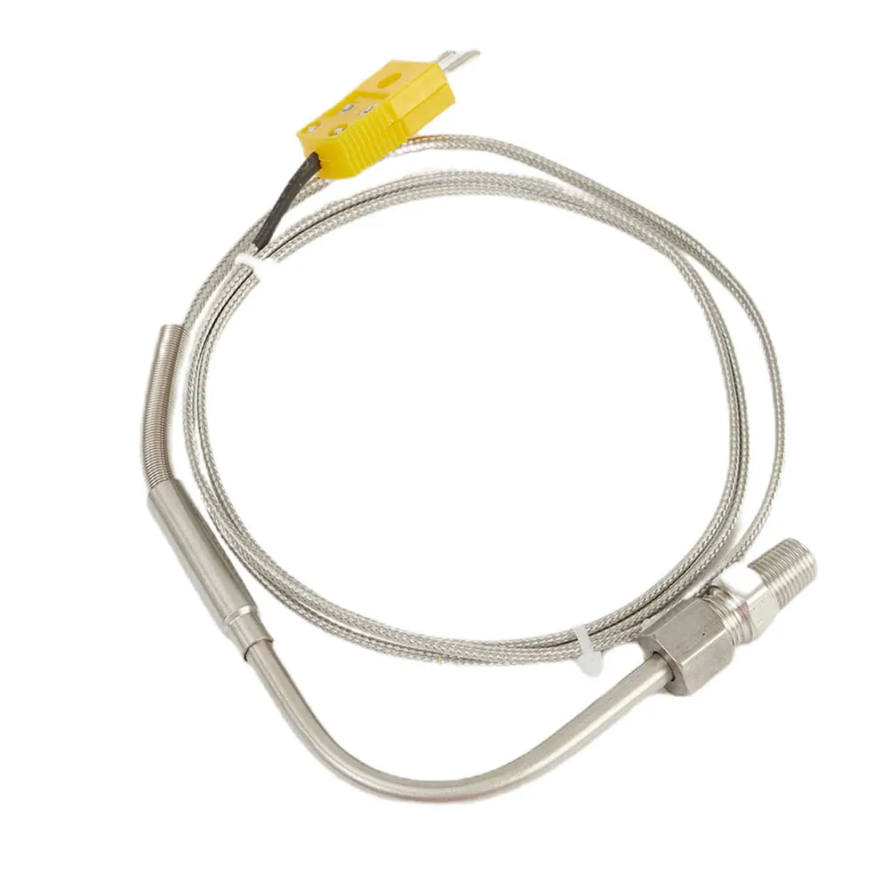 EGT Thermocouple Temperature Sensor Mini K-Type With 1/8" NPT Compression Fittings 80 Mm 0-1250℃ Temperature Sensor Probe
EGT Thermocouple Temperature Sensor Mini K-Type With 1/8" NPT Compression Fittings 80 Mm 0-1250℃ Temperature Sensor Probe