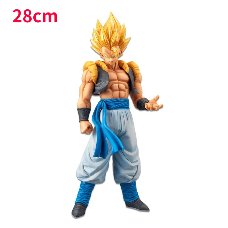 Bandai 28cm Dragon Ball Z Gogeta Figura Dragon Ball Super Goku Vegeta Action Figure Pvc Model Toy
Bandai 28cm Dragon Ball Z Gogeta Figura Dragon Ball Super Goku Vegeta Action Figure Pvc Model Toy
