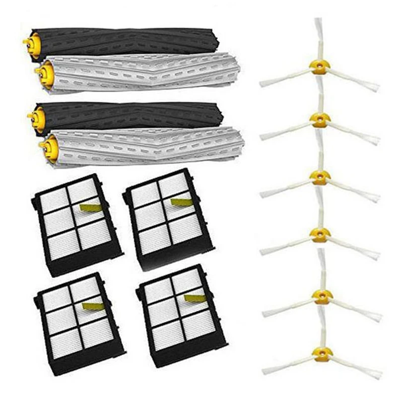 High Quality Tangle-Free Debris Extractor & Hepa Filter & Side Brush For Irobot Roomba 800 900 Series 870 880 980
High Quality Tangle-Free Debris Extractor & Hepa Filter & Side Brush For Irobot Roomba 800 900 Series 870 880 980