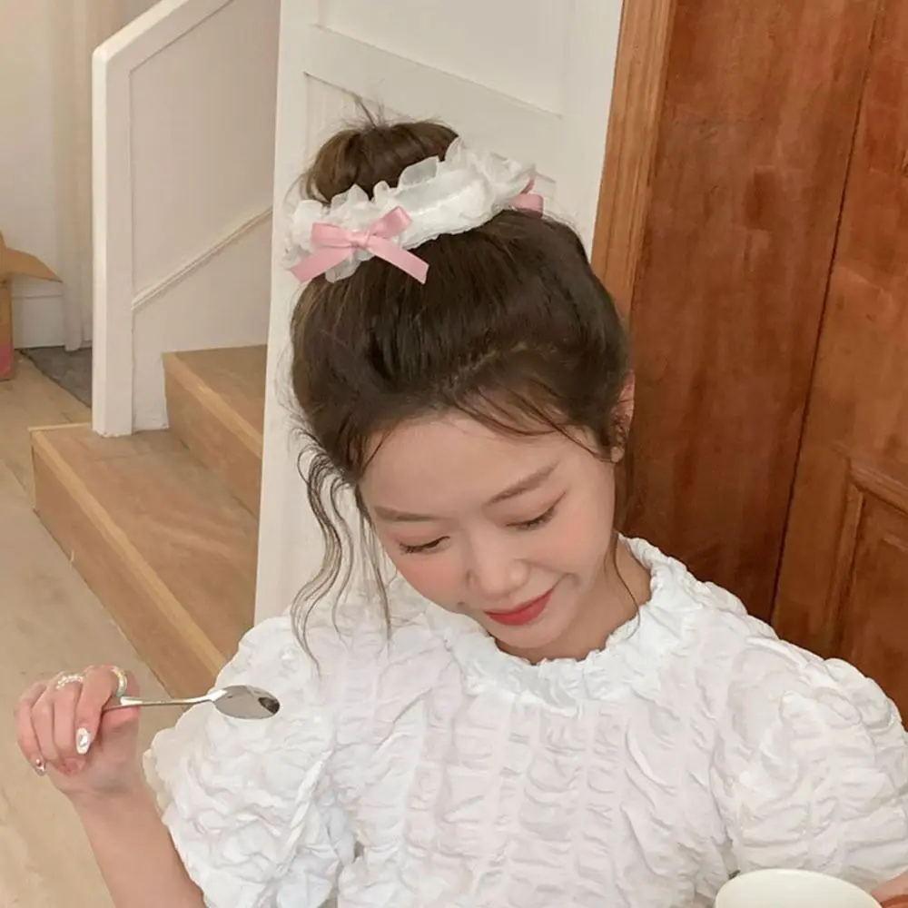 Ribbon Hair Accessories Cloth Bow Hair Scrunchies Balletcore Ponytail Holder Women Hair Ring Korean Style Hair Rope
Ribbon Hair Accessories Cloth Bow Hair Scrunchies Balletcore Ponytail Holder Women Hair Ring Korean Style Hair Rope