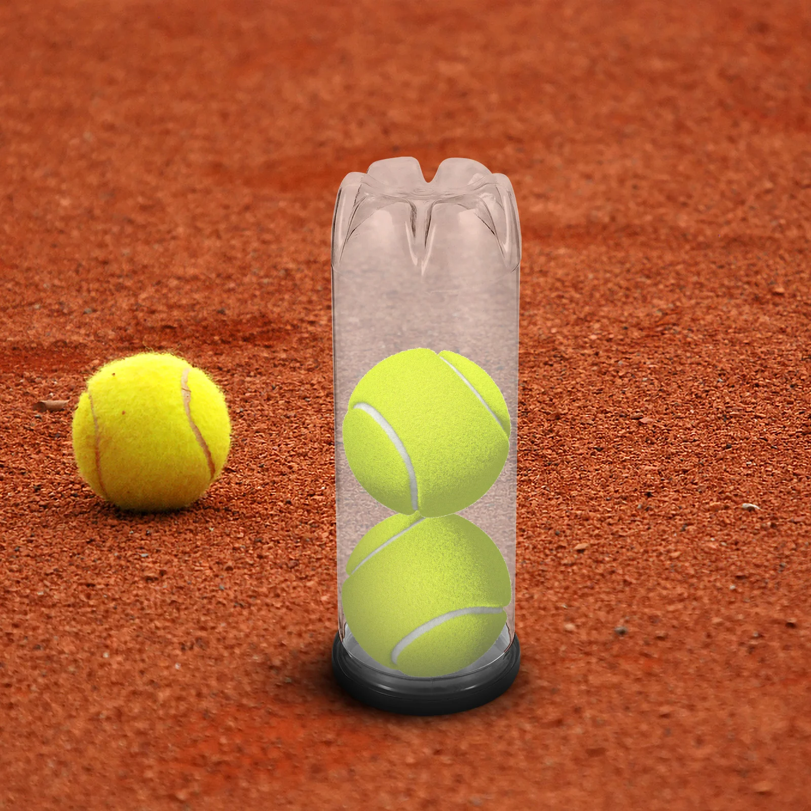 4 Pcs Tennis Cylinder Portable Bottle Organizer Storage Clear Holder Balls Pvc Wear-resistant Container
4 Pcs Tennis Cylinder Portable Bottle Organizer Storage Clear Holder Balls Pvc Wear-resistant Container