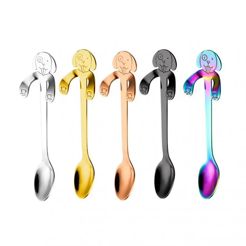 11.6cm Cute Dog Coffee Spoon Stainless Creative Dog Spoon Ice Cream Mini Spoons Teaspoon Dessert Snack Scoop Tableware Kitchen
11.6cm Cute Dog Coffee Spoon Stainless Creative Dog Spoon Ice Cream Mini Spoons Teaspoon Dessert Snack Scoop Tableware Kitchen