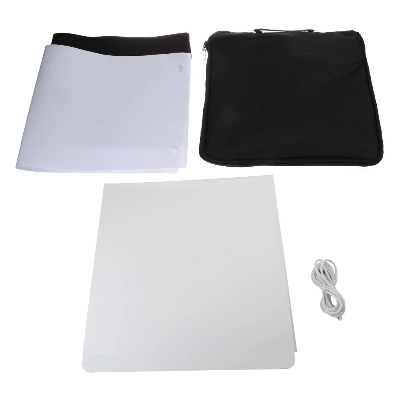Mini Folding Light Box Photography Photo Studio Soft Box Background LED Light
Mini Folding Light Box Photography Photo Studio Soft Box Background LED Light