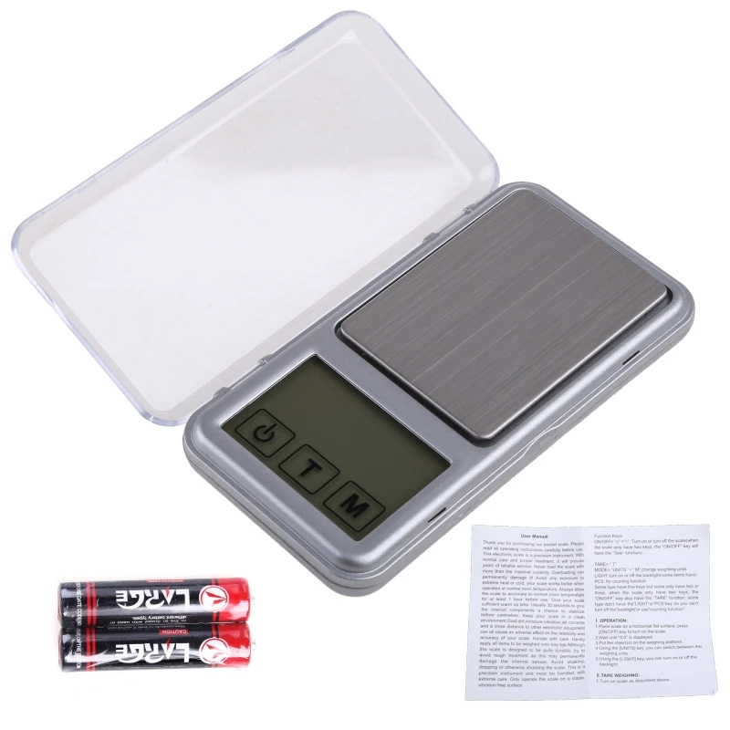 Digital Lab Scale Portable Mini Precision Scale Pocket Jewelry Scale with Backlight LCD Display 6 Units Conversion 500g
Digital Lab Scale Portable Mini Precision Scale Pocket Jewelry Scale with Backlight LCD Display 6 Units Conversion 500g