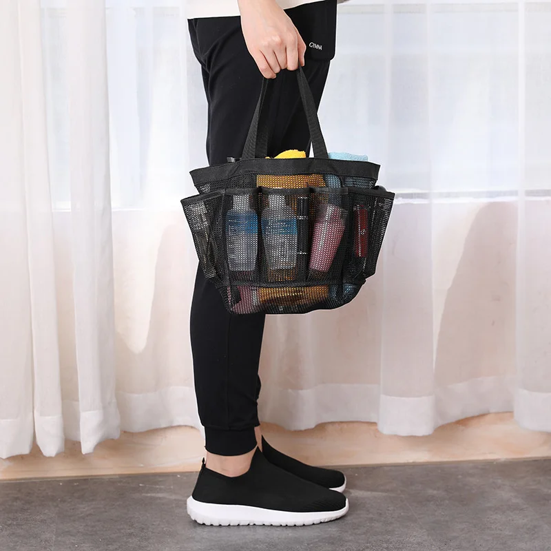 Storage Bag Portable Mesh Beach Bag Bathing Bath Bag 8-pocket Mesh Transparent Travel Toilet Bag Waterproof Durable Beach Bag
Storage Bag Portable Mesh Beach Bag Bathing Bath Bag 8-pocket Mesh Transparent Travel Toilet Bag Waterproof Durable Beach Bag