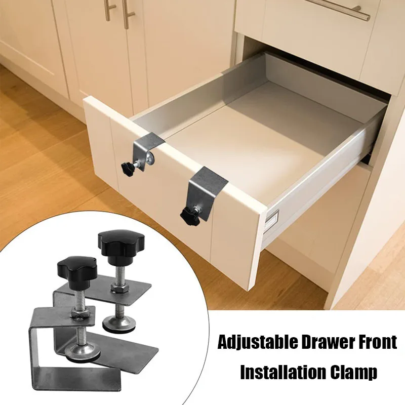 2pcs Adjustable Drawer Front Installation Clamp Fasten Fast Stainless Steel Cabinet Woodworking Home Improvement Jig Accessories
2pcs Adjustable Drawer Front Installation Clamp Fasten Fast Stainless Steel Cabinet Woodworking Home Improvement Jig Accessories