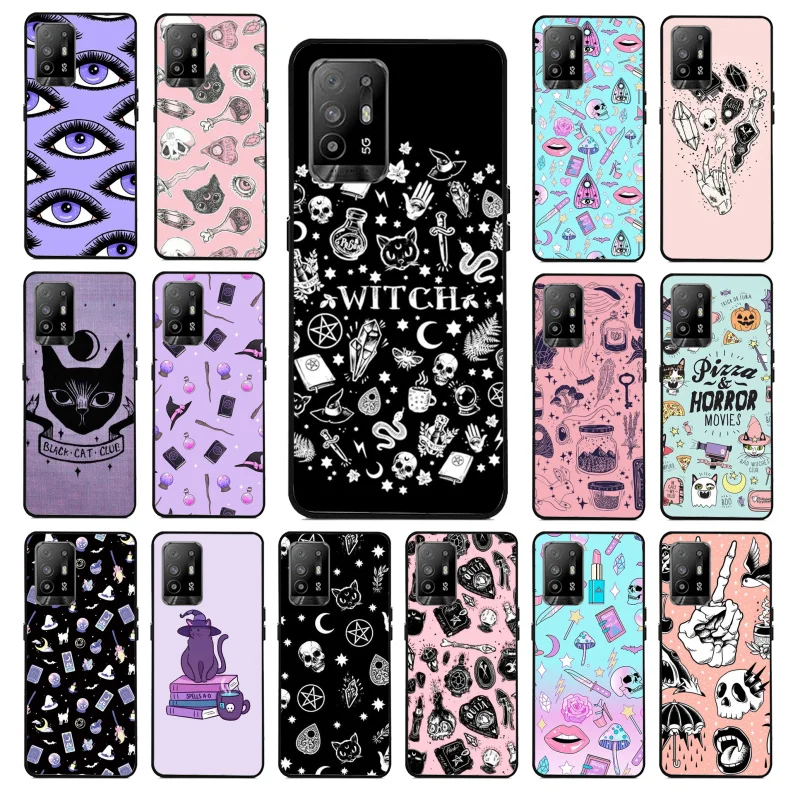 Girly Pastel Witch Goth Phone Case for OPPO A54 A74 A94 A53S A9 A5 A15 A16 A91 A96 A76 Reno8 8Pro Reno2 Z
Girly Pastel Witch Goth Phone Case for OPPO A54 A74 A94 A53S A9 A5 A15 A16 A91 A96 A76 Reno8 8Pro Reno2 Z