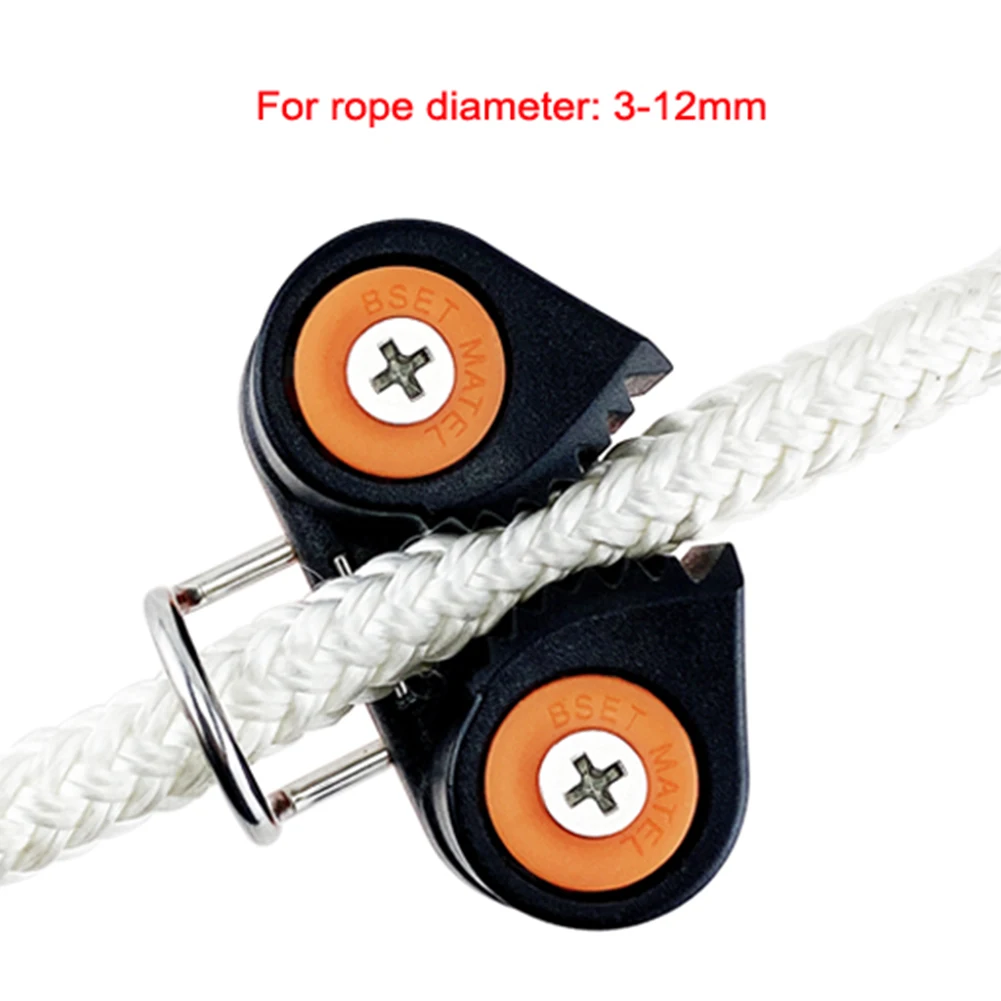 Guide Ring Rope Clamp 64*56*33mm Automatic Rope Clamp Ball Bearing Cam Cleat For Sailboats Rope Grips Unviersal
Guide Ring Rope Clamp 64*56*33mm Automatic Rope Clamp Ball Bearing Cam Cleat For Sailboats Rope Grips Unviersal
