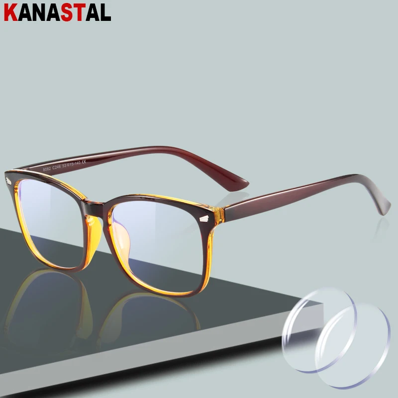 Women Anti-blue Ray Light Blocking Glasses UV400 Prescription Optical Eyewear Retro Men Hyperopia Myopia Reading Glasses 1.56
Women Anti-blue Ray Light Blocking Glasses UV400 Prescription Optical Eyewear Retro Men Hyperopia Myopia Reading Glasses 1.56