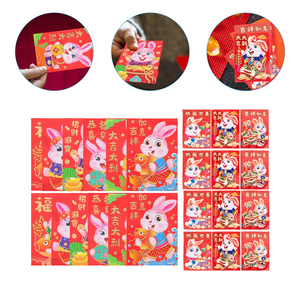 Red Year Money Envelopes Packet Chinese New Rabbitenvelopelucky Packets Festival Spring The Bao Hong Cartoon Luck Bunny Gift
Red Year Money Envelopes Packet Chinese New Rabbitenvelopelucky Packets Festival Spring The Bao Hong Cartoon Luck Bunny Gift
