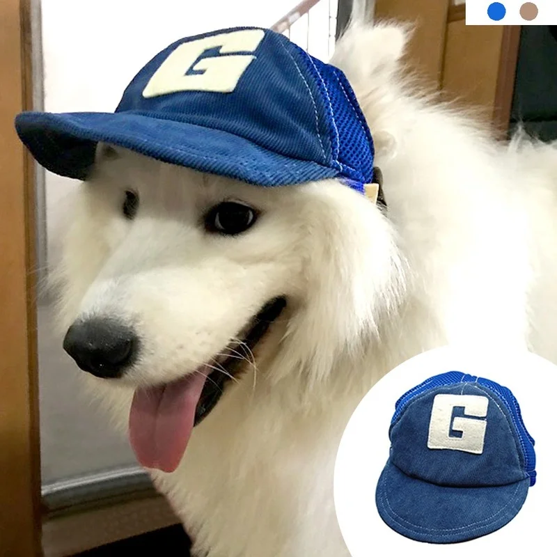 Fashion Dog Hat Breathable Summer Baseball Sun Hat Suitable for Small Medium Dogs Outdoor Accessories Hiking Sports Pet Supplies
Fashion Dog Hat Breathable Summer Baseball Sun Hat Suitable for Small Medium Dogs Outdoor Accessories Hiking Sports Pet Supplies