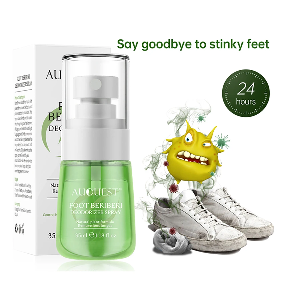 35ml Foot Odor Spray Fungal Combat Anti Itch Sweat Athletes Foot Deodorant Anti-fungal Foot Treatment Deodorant Spray Feet Care
35ml Foot Odor Spray Fungal Combat Anti Itch Sweat Athletes Foot Deodorant Anti-fungal Foot Treatment Deodorant Spray Feet Care