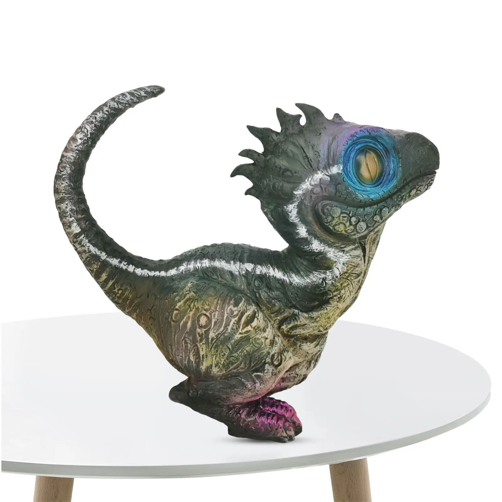 Resin Dinosaur Figurines Resin Hand-painted Velociraptor Ornament Garden Art Craft For Patio Lawn Yard Decoration Creative
Resin Dinosaur Figurines Resin Hand-painted Velociraptor Ornament Garden Art Craft For Patio Lawn Yard Decoration Creative