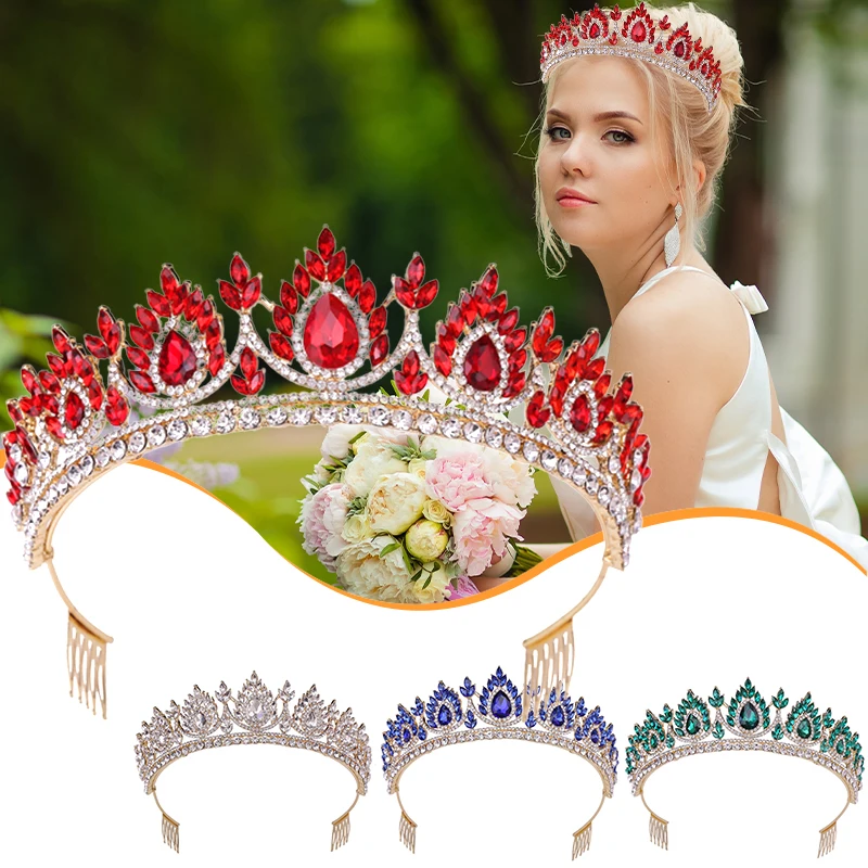 Simple Headbands Bride Wedding Headdress Bling Rhinestone Tiaras and Crowns Women Girls Party Hair Jewelry Princess Diadem
Simple Headbands Bride Wedding Headdress Bling Rhinestone Tiaras and Crowns Women Girls Party Hair Jewelry Princess Diadem