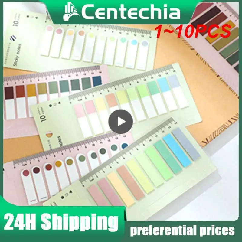 1~10PCS Sheets Colorful Notes Memo Pad Self Adhesive Label Bookmarks Notepad School Office Stationery Supplies
1~10PCS Sheets Colorful Notes Memo Pad Self Adhesive Label Bookmarks Notepad School Office Stationery Supplies