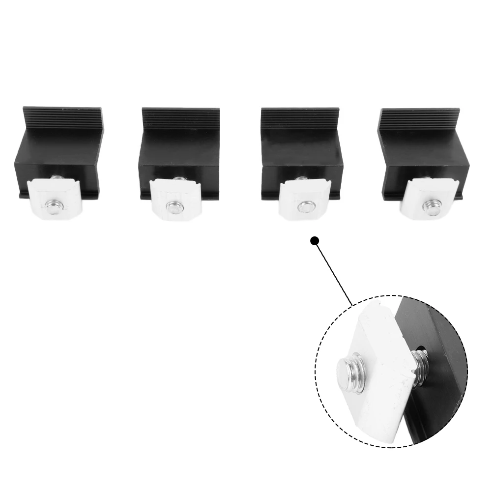 Clamp Solar Panel Support Accessories Aluminum Alloy Black Bracket End Fixing Medium Mounting Supplies 30/35mm
Clamp Solar Panel Support Accessories Aluminum Alloy Black Bracket End Fixing Medium Mounting Supplies 30/35mm
