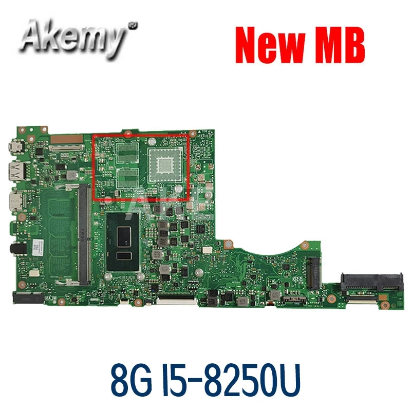 Материнская плата для ноутбука Akemy X411UA MB._ 8G/I5-8250U Материнская плата ASUS S4100V S4000V X411U X411UQ S4200V X411UA 90NB0GF0-R00010
Материнская плата для ноутбука Akemy X411UA MB._ 8G/I5-8250U Материнская плата ASUS S4100V S4000V X411U X411UQ S4200V X411UA 90NB0GF0-R00010