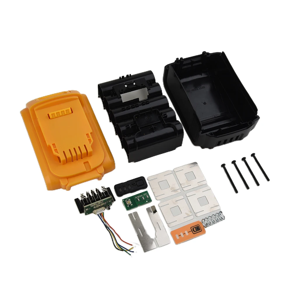 DCB200 Battery Plastic Case PCB Protection Circuit Board For Dewalt 18V 20V Li-Ion PCB Board Battery Charging Protection Circuit
DCB200 Battery Plastic Case PCB Protection Circuit Board For Dewalt 18V 20V Li-Ion PCB Board Battery Charging Protection Circuit