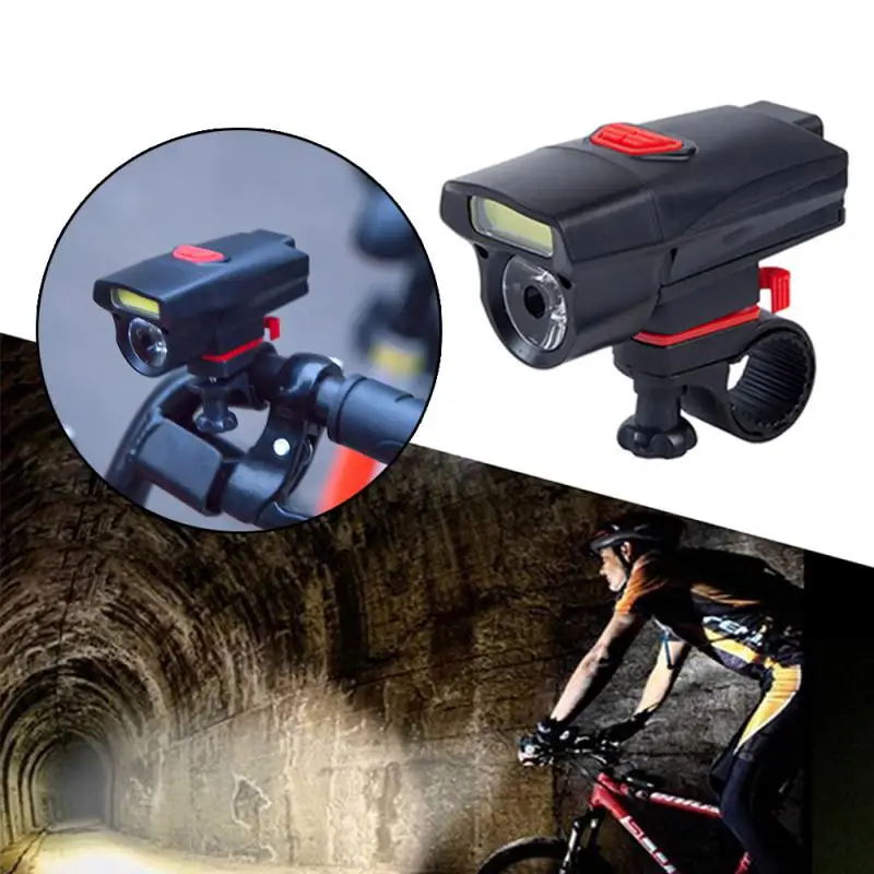 Bicycle Light Front Headlight LED + COB 2 Light Pearls Lamp Glare Flashlight Waterproof Power Saving Cycling Lights Front Lamp
Bicycle Light Front Headlight LED + COB 2 Light Pearls Lamp Glare Flashlight Waterproof Power Saving Cycling Lights Front Lamp