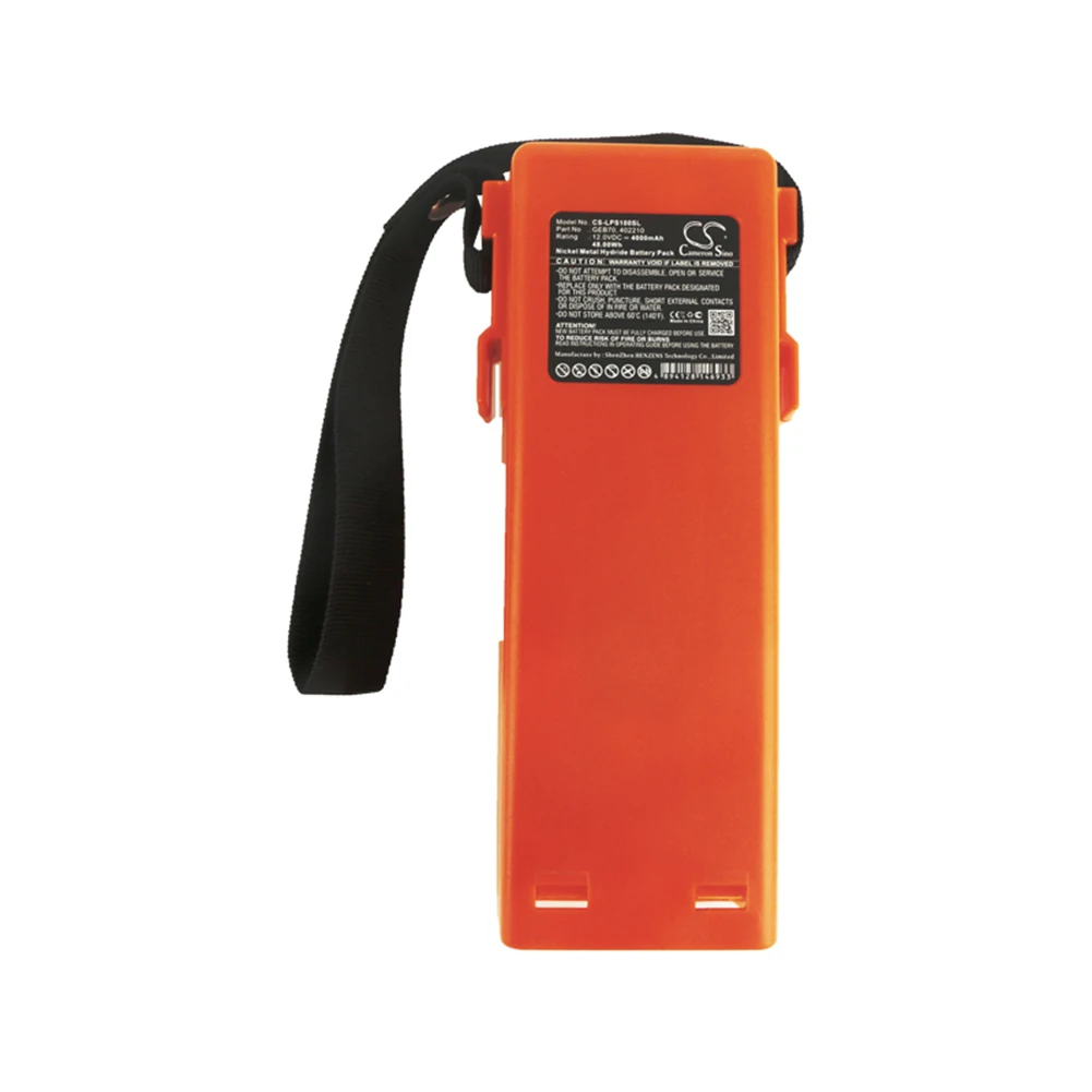 Cameron Sino 4000mA Battery for Leica TCA1800 Total stations,TPS100,TPS100 Total stations 402210,GEB70
Cameron Sino 4000mA Battery for Leica TCA1800 Total stations,TPS100,TPS100 Total stations 402210,GEB70
