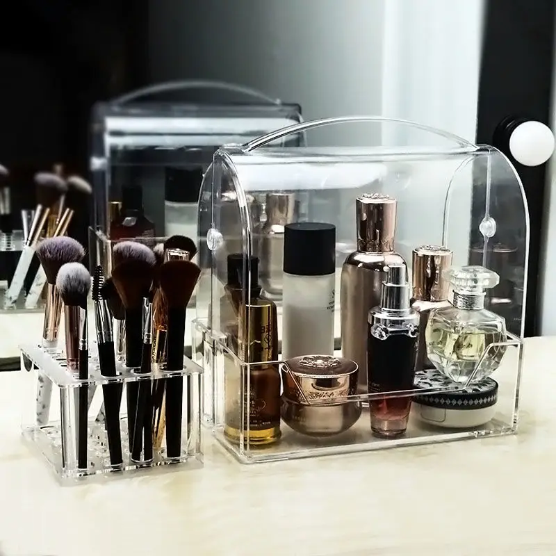Product Storage Cosmetic Transparent Storage Cosmetic New Storage Skin Care Dustproof Household Rack Box Brush Artifact Portable
Product Storage Cosmetic Transparent Storage Cosmetic New Storage Skin Care Dustproof Household Rack Box Brush Artifact Portable