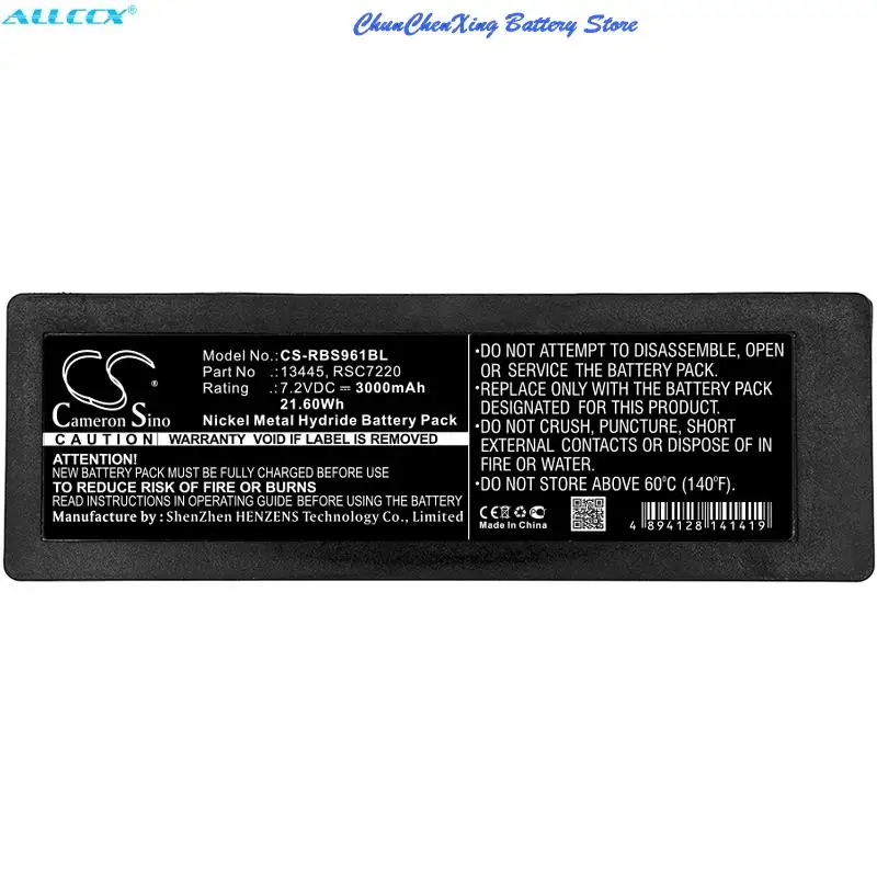 Аккумулятор Cameron Sino 3000 мАч для Scanreco 590592790960, Cifa,Effer,Fassi,RC400,RC590,RC960, обратите внимание на 3 электрических контакта
Аккумулятор Cameron Sino 3000 мАч для Scanreco 590592790960, Cifa,Effer,Fassi,RC400,RC590,RC960, обратите внимание на 3 электрических контакта