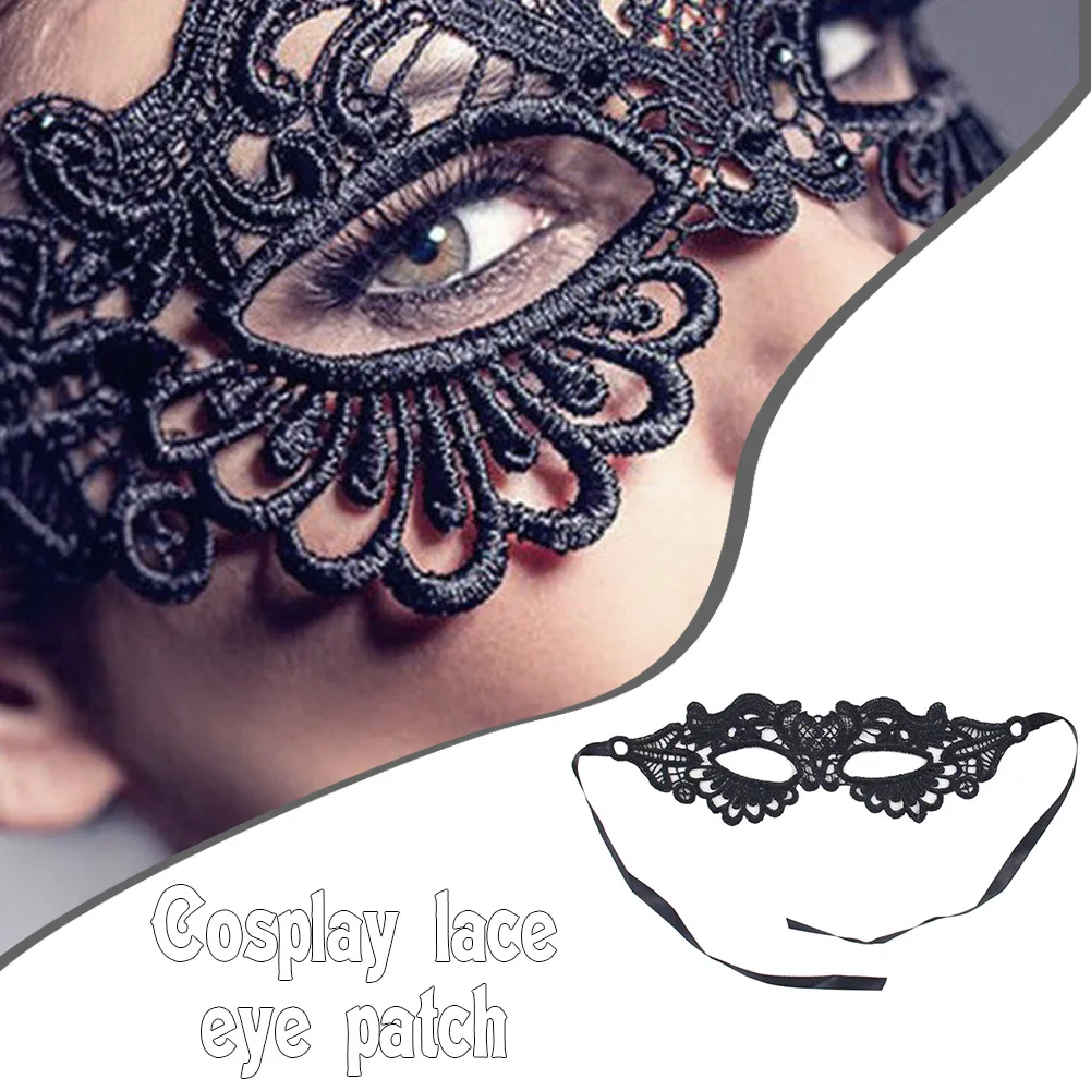 Sexy Lace Eye Masquerade for Adults Tie Back Cosplay Blindfold Costume for Party Halloween Women's Makeup Costume Elegant d88 
Sexy Lace Eye Masquerade for Adults Tie Back Cosplay Blindfold Costume for Party Halloween Women's Makeup Costume Elegant d88