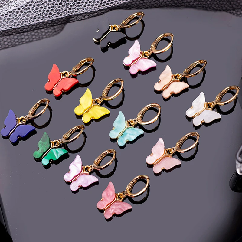 3Pairs 2022 Trend Colorful Cute Acrylic Butterfly Pendant Women's Earrings Retro Charm Golden Animal Earrins Jewelry Sweet Gifts
3Pairs 2022 Trend Colorful Cute Acrylic Butterfly Pendant Women's Earrings Retro Charm Golden Animal Earrins Jewelry Sweet Gifts