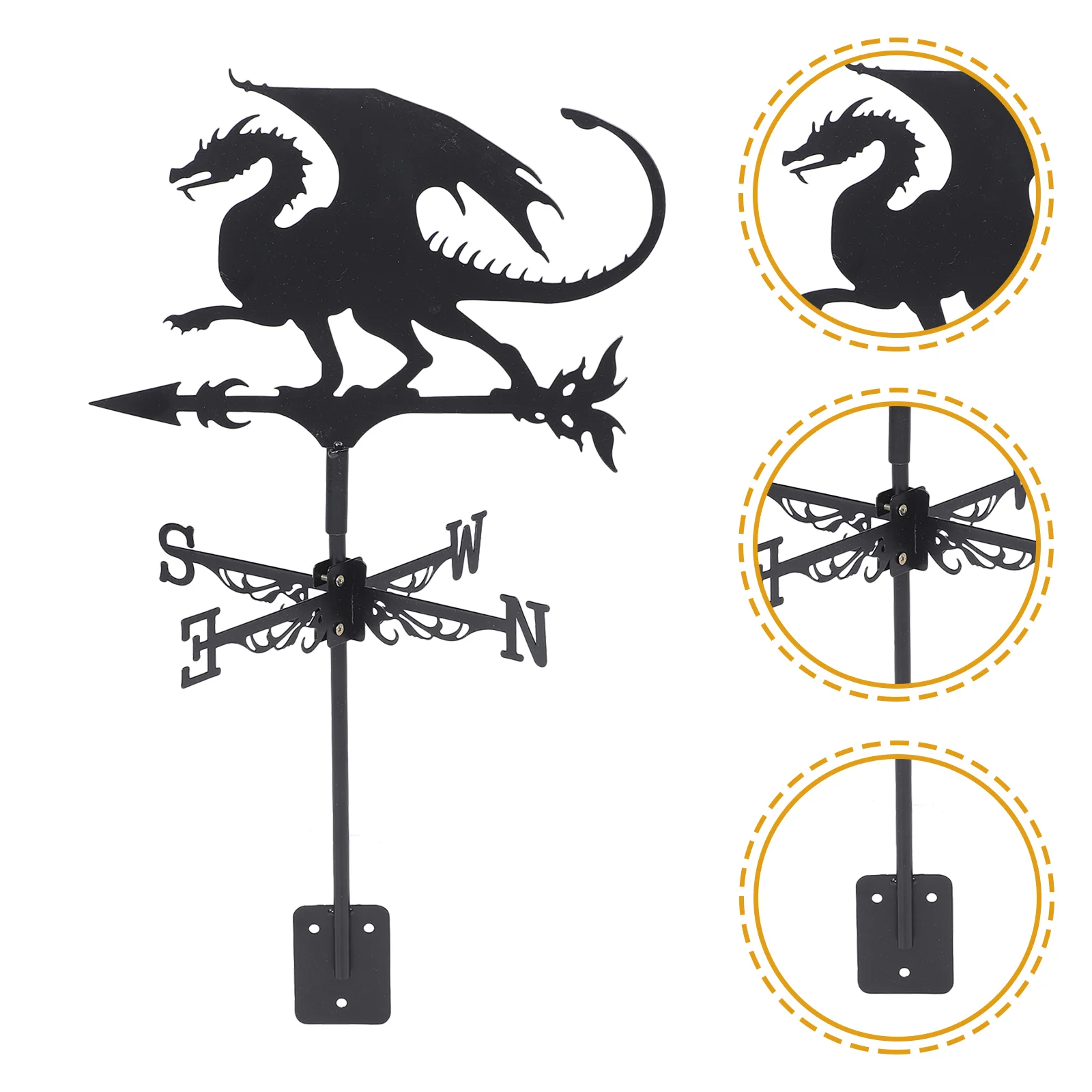 Yard Weather Vane Outdoor Patio Creative Garden Weathervane Halloween Ornaments Wind Direction Indicator Roof Decor Decoration
Yard Weather Vane Outdoor Patio Creative Garden Weathervane Halloween Ornaments Wind Direction Indicator Roof Decor Decoration