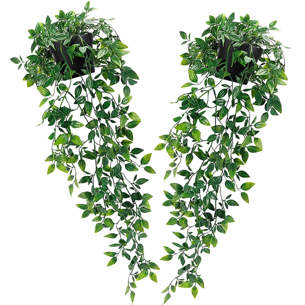 Hanging Artificial Fake Potted Faux Ceiling Trailing Leaves Ivy Kitchen Wall Pot Greenery Indoor Vine Decor Pots Garden Decors
Hanging Artificial Fake Potted Faux Ceiling Trailing Leaves Ivy Kitchen Wall Pot Greenery Indoor Vine Decor Pots Garden Decors