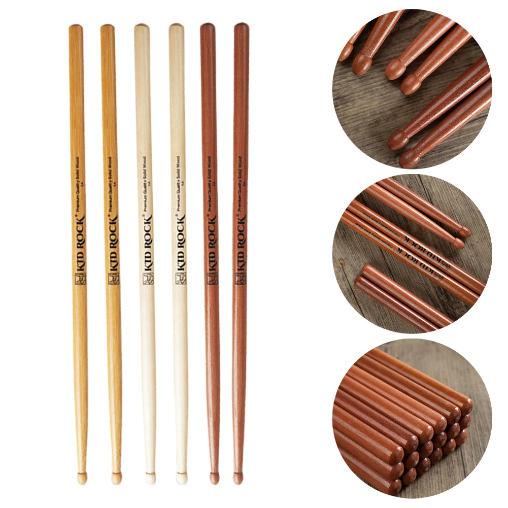 1 Pair 5A Drum Sticks Drumsticks Rosewood Shiratama Wood Yellow Cheesewood Universal Drum Stick Musical Instrument Accessories
1 Pair 5A Drum Sticks Drumsticks Rosewood Shiratama Wood Yellow Cheesewood Universal Drum Stick Musical Instrument Accessories