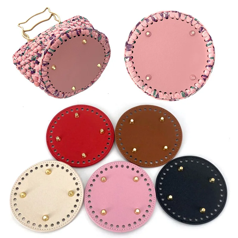 PU Leather Bag Bottoms Oval Durable Round Bottom Knitting Bags Handbag Crossbody Bags Bottom Multi-colored DIY Bag Accessories
PU Leather Bag Bottoms Oval Durable Round Bottom Knitting Bags Handbag Crossbody Bags Bottom Multi-colored DIY Bag Accessories