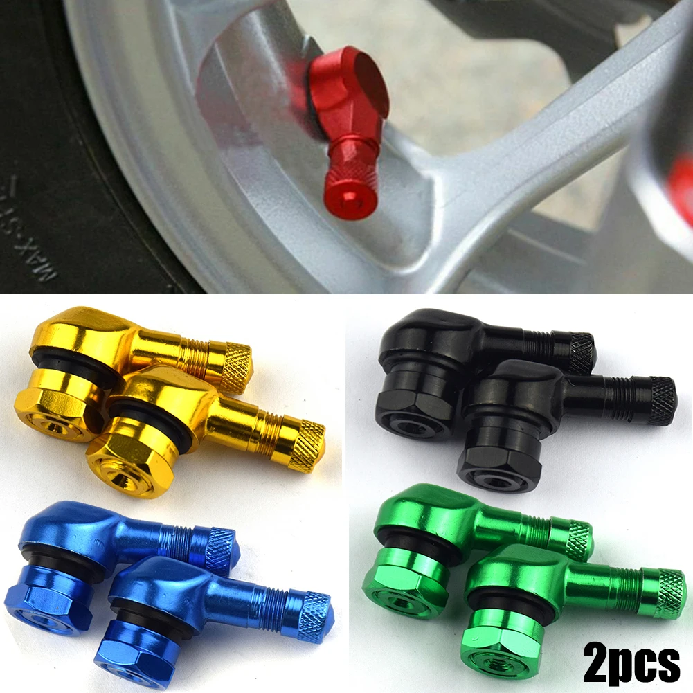 2x Motor Rim 90 Degree Angle Aluminum Alloy Valve Stems Wheel Tire Tubeless Valve Stems For Rim Wheel Part Accessories
2x Motor Rim 90 Degree Angle Aluminum Alloy Valve Stems Wheel Tire Tubeless Valve Stems For Rim Wheel Part Accessories