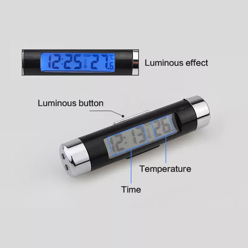 Digital Clock Temperature Display Electronic Clock Часы Автомобильные Backlight LCD Thermometer In The Car Blue Led Clock
Digital Clock Temperature Display Electronic Clock Часы Автомобильные Backlight LCD Thermometer In The Car Blue Led Clock