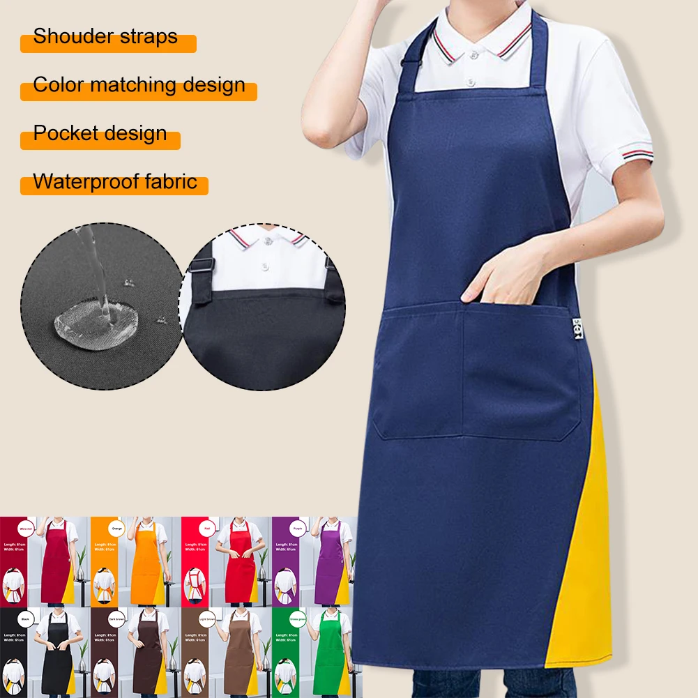 Halterneck Apron Cooking For Women Men Sleeveless Cleaning Aprons Clothes Waterproof Oil-proof Chef's Kitchen Home Cleaning Tool
Halterneck Apron Cooking For Women Men Sleeveless Cleaning Aprons Clothes Waterproof Oil-proof Chef's Kitchen Home Cleaning Tool