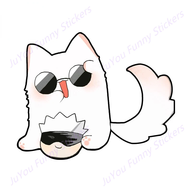 JuYou Funny Stickers Exterior Accessories for Jujutsu Kaisen Gojo Cat Car Stickers Cartoon Decals Occlusion Scratch Car Styling
JuYou Funny Stickers Exterior Accessories for Jujutsu Kaisen Gojo Cat Car Stickers Cartoon Decals Occlusion Scratch Car Styling