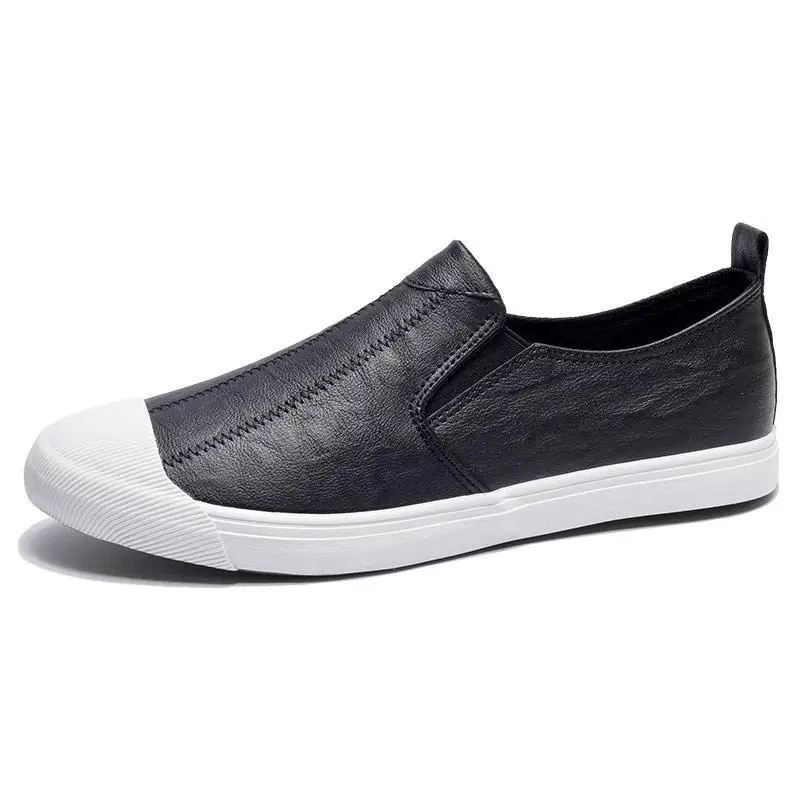 2022 New Men's Shoes Low-top Soft-soled Casual Leather Shoes Slip-on Shoes Trendy All-match Men's Loafers Vulcanized Shoes Men
2022 New Men's Shoes Low-top Soft-soled Casual Leather Shoes Slip-on Shoes Trendy All-match Men's Loafers Vulcanized Shoes Men